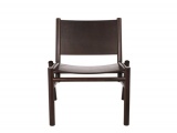  PEG LOUNGE CHAIR STAINED BROWN OAK TOM DIXON 
