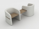  TALEA BENCH PLUST COLLECTION by Euro 3 Plast 